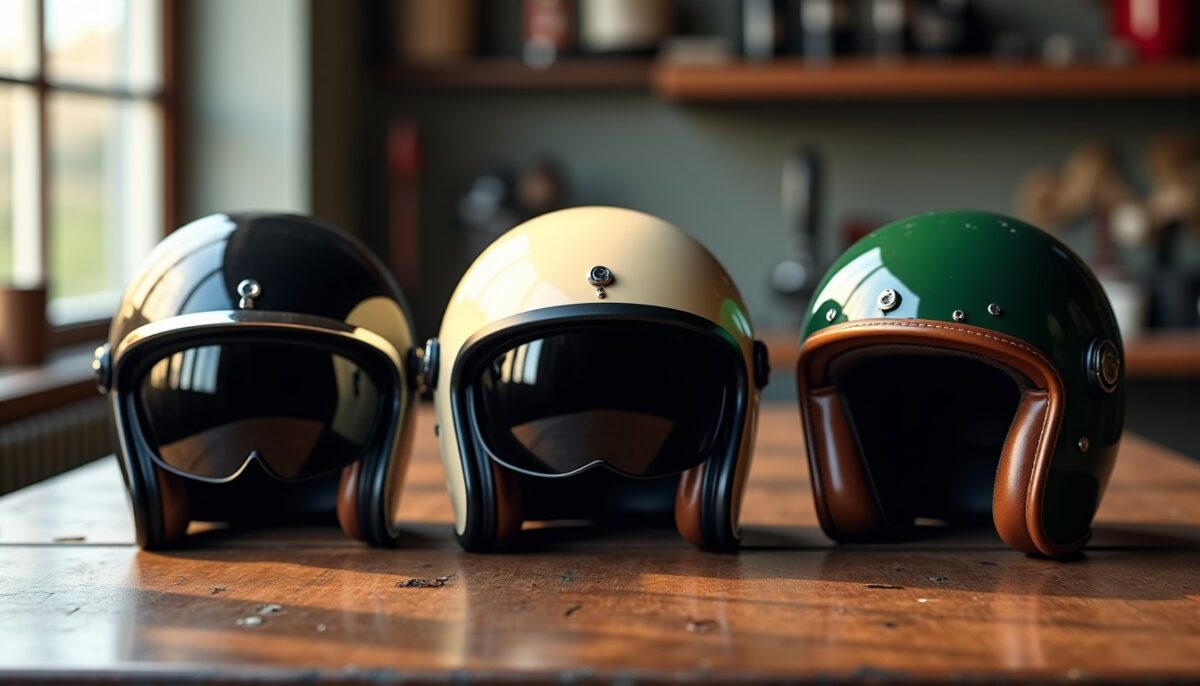 Quel casque vintage moto choisir : nos meilleurs modèles café racer, intégral ou jet